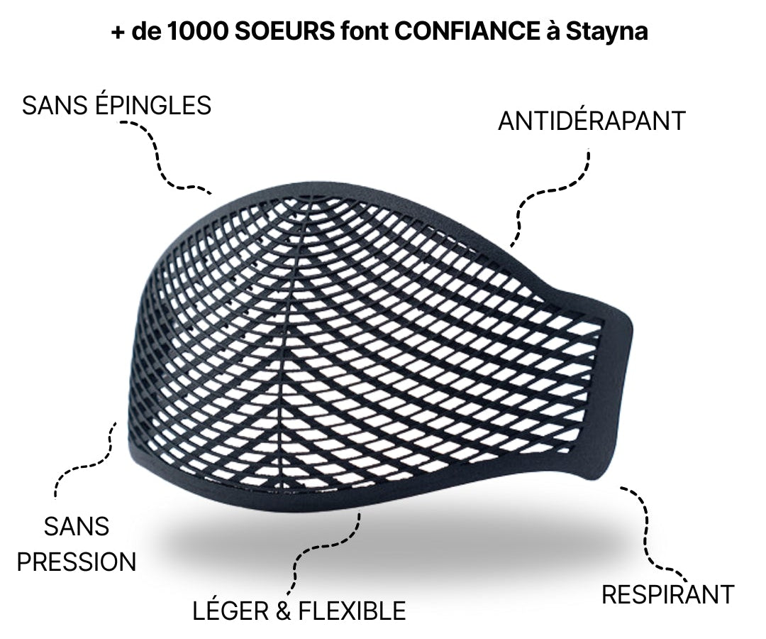 Support hijab respirant